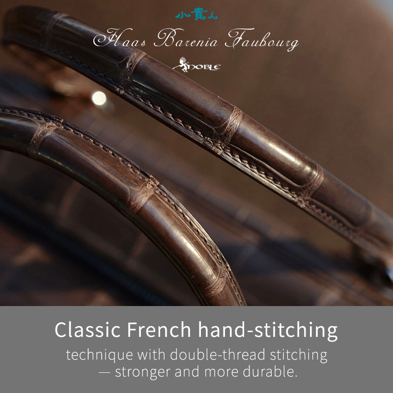 Grade-A Eco-Friendly Uncoated Crocodile Leather – Naturally Smooth & Glossy Finish
