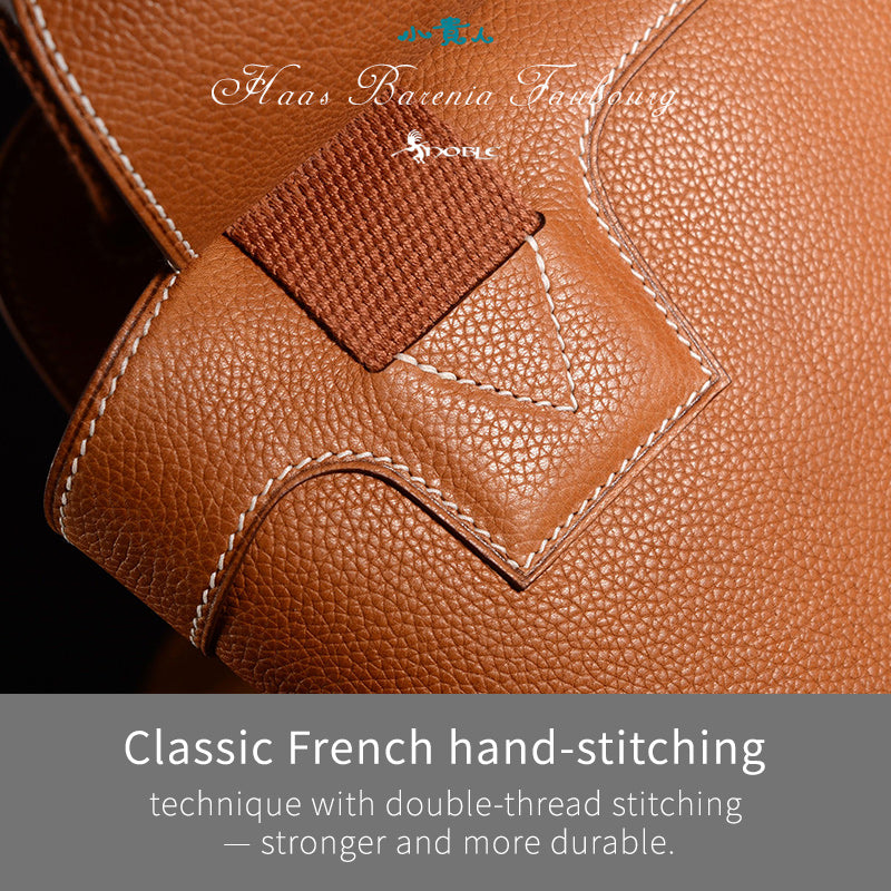 Premium Saddle Leather Backpack for Men and Women – Durable & Stylish