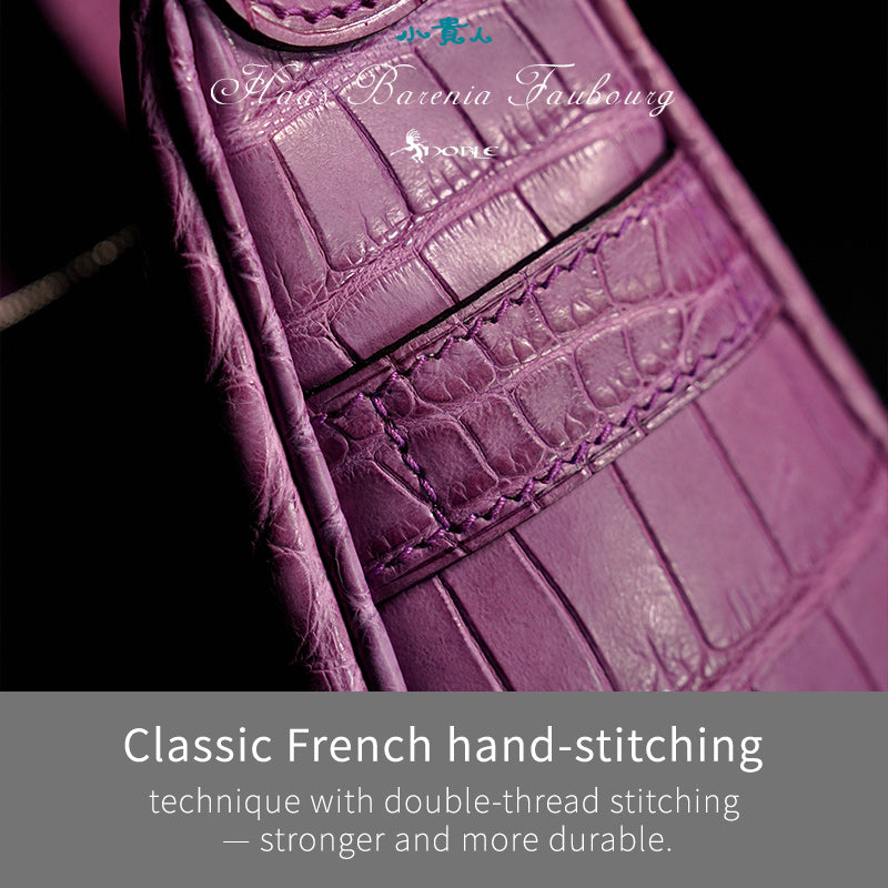 Luxury Women's Crossbody Bag in Premium Crocodile Leather – Timeless Elegance