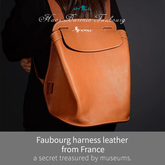 Premium Saddle Leather Backpack for Men and Women – Durable & Stylish